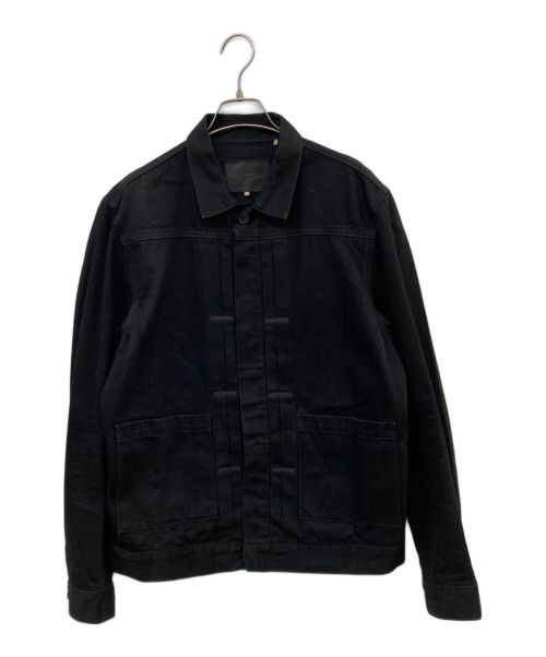 LEVI'S MADE&CRAFTED（リーバイスメイドクラフテッド）LEVI'S MADE&CRAFTED (リーバイスメイドクラフテッド) 2ndタイプブラックデニムジャケット ブラック サイズ:Lの古着・服飾アイテム