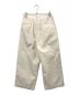 MARKAWARE (マーカウェア) 41KHAKI WIDE PANTS ベージュ サイズ:1：11000円