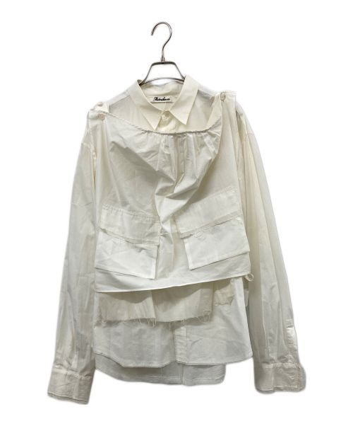 Midorikawa（ミドリカワ）Midorikawa (ミドリカワ) SHIRT with VEST ホワイト サイズ:SIZE FREEの古着・服飾アイテム