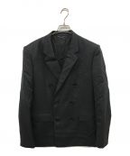 JOHN LAWRENCE SULLIVANジョン ローレンス サリバン）の古着「Wool gabardine double breasted jacket」｜グレー