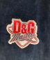 中古・古着 D&G (ディーアンドジー) ベロアジップパーカー ネイビー サイズ:L：10000円