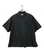 HERILLヘリル）の古着「Open Collar S/S Shirts」｜ネイビー