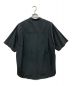 Graphpaper (グラフペーパー) BROAD S/S OVERSIZED BAND COLLAR SHIRT ネイビー サイズ:SIZE FREE：13000円