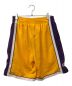 MITCHELL & NESS (ミッチェルアンドネス) NBA SWINGMAN SHORTS イエロー サイズ:M 未使用品：6000円