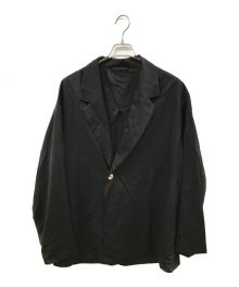 KANEMASA PHIL.（カネマサフィル）の古着「46G Silk Blend Double Jacket」｜ブラック