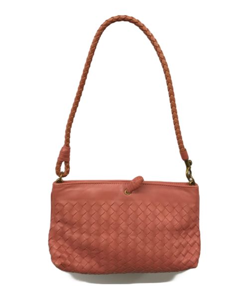 BOTTEGA VENETA（ボッテガベネタ）BOTTEGA VENETA (ボッテガベネタ) ワンショルダーバッグ テラコッタの古着・服飾アイテム