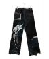 UNDER THE SIGN (アンダー ザ サイン) WIDE DENIM PATCHWORK PANTS ブラック サイズ:W30：30000円