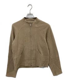 MATSUFUJI（マツフジ）の古着「Ripple Stripe Jacket」｜ベージュ