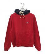 KITHキス）の古着「WILLIAMS III CONTRAST HOODIE」｜レッド×ネイビー