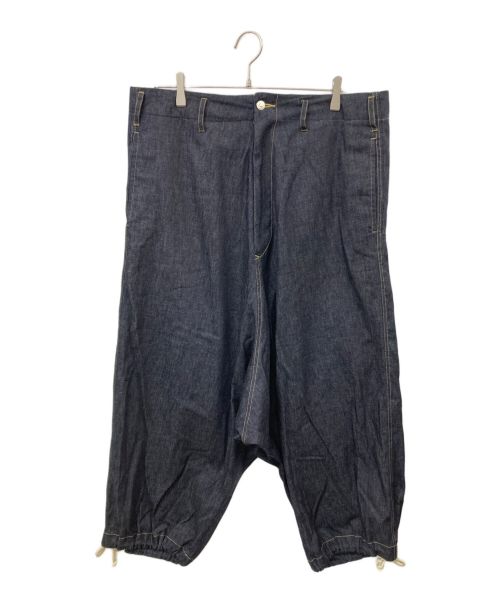 GROUND Y（グラウンドワイ）GROUND Y (グラウンドワイ) Denim Big sarouel pants インディゴ サイズ:3の古着・服飾アイテム