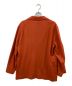 URU (ウル) WOOL JERSEY 2 BUTTON JACKET オレンジ サイズ:SIZE M：9000円