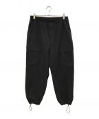 DAIWA PIER39ダイワ ピア39）の古着「20SS LOOSE STRETCH 6P MIL PANTS」｜ブラック