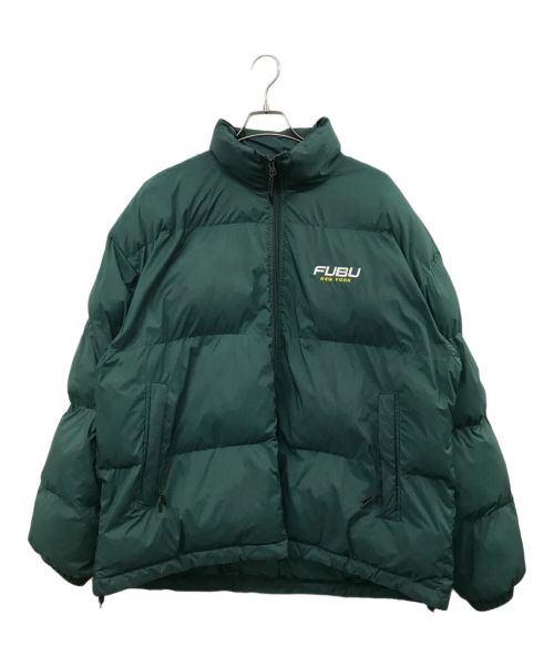 FUBU（フブ）FUBU (フブ) PADDED JACKET グリーン サイズ:Lの古着・服飾アイテム