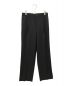 MARKAWARE（マーカウェア）の古着「ONE TUCK TAPERED TROUSERS」｜ブラック