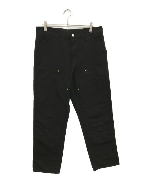 Carhartt WIP（カーハート ワークインプログレス）Carhartt WIP (カーハート) DOBUBLE KNEE PANT ブラック サイズ:34の古着・服飾アイテム