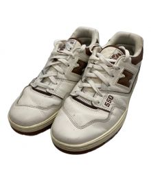 NEW BALANCE×Aime Leon Dore（ニューバランス×エメレオンドレ）の古着「550 "White/Brown"」｜アイボリー×ブラウン