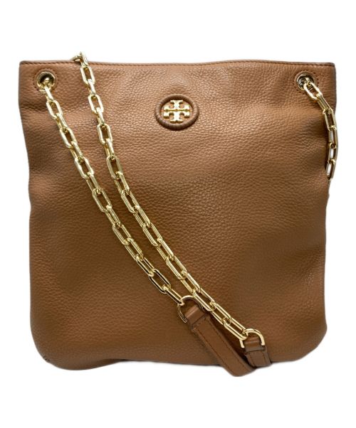 TORY BURCH（トリーバーチ）TORY BURCH (トリーバーチ) チェーンショルダーバッグ ブラウンの古着・服飾アイテム