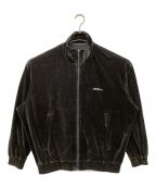 FreshServiceフレッシュサービス）の古着「VELOUR JERSEY BLOUSON」｜ブラック