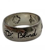 GUCCIグッチ）の古着「BLIND FOR LOVE RING」｜シルバー