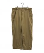 BEAMS PLUSビームスプラス）の古着「IVY Trousers Wide High Density Cotton」｜ベージュ