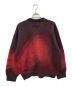 stein (シュタイン) Oversized Gradation Mohair LS レッド×パープル サイズ:S：25000円