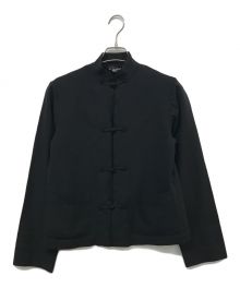 BLACK COMME des GARCONS（ブラック コムデギャルソン）の古着「24AW チャイナジャケット」｜ブラック