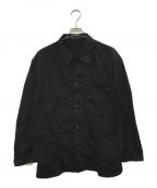 Yohji Yamamoto pour hommeヨウジヤマモト プールオム）の古着「DYEING COTTON TWILL BLOUSON」｜ブラック