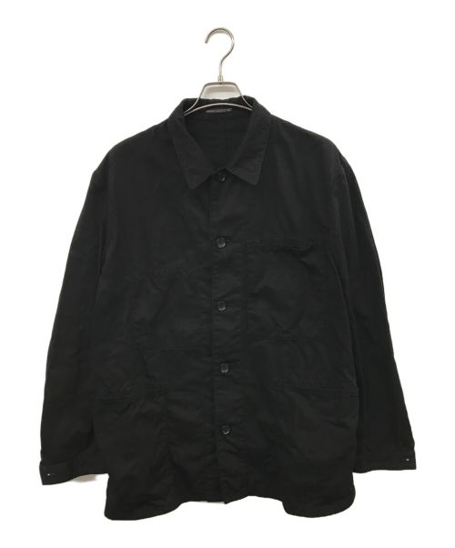 Yohji Yamamoto pour homme（ヨウジヤマモト プールオム）Yohji Yamamoto pour homme (ヨウジヤマモト プールオム) DYEING COTTON TWILL BLOUSON ブラック サイズ:2の古着・服飾アイテム