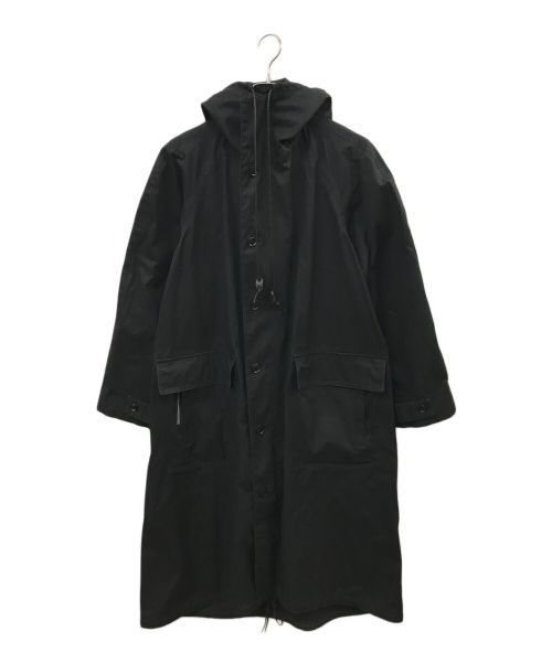 Y's（ワイズ）Y's (ワイズ) WATER PROOF COAT フード付きコート ブラック サイズ:2の古着・服飾アイテム