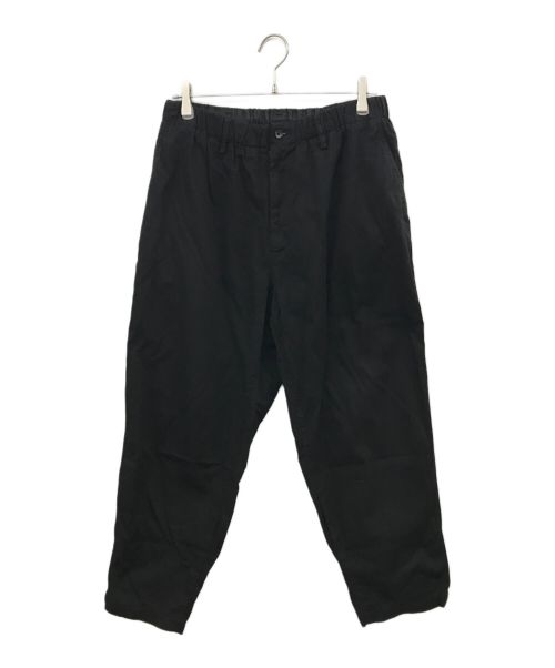 Yohji Yamamoto pour homme（ヨウジヤマモト プールオム）Yohji Yamamoto pour homme (ヨウジヤマモト プールオム) 21SS Cotton Slacks Pants ブラック サイズ:2の古着・服飾アイテム