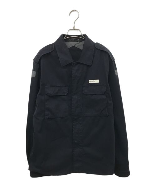 STONE ISLAND（ストーンアイランド）STONE ISLAND (ストーンアイランド) Overshirt Jacket ネイビー サイズ:XLの古着・服飾アイテム