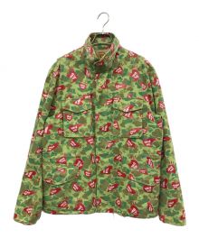 HUMAN MADE（ヒューマンメイド）の古着「HEART CAMO FIELD JACKET」｜グリーン×レッド