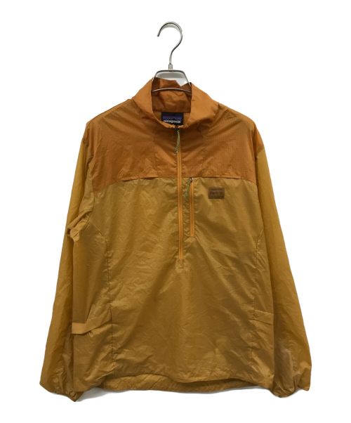 Patagonia（パタゴニア）Patagonia (パタゴニア) フーディニスタッシュプルオーバーハーフジップシャツ イエロー サイズ:Sの古着・服飾アイテム