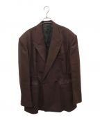 JOHN LAWRENCE SULLIVANジョンローレンスサリバン）の古着「WAIST GATHERED JACKET」｜ブラウン