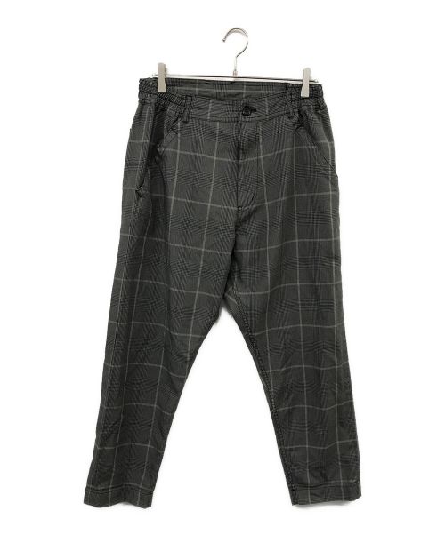 COMME des GARCONS HOMME DEUX（コムデギャルソン オム ドゥ）COMME des GARCONS HOMME DEUX (コムデギャルソン オム ドゥ) イージーグレンチェックパンツ グレー サイズ:Mの古着・服飾アイテム