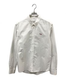 maison kitsune（メゾンキツネ）の古着「FOX PATCH SHIRT」｜ホワイト