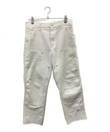 Carhartt WIP（カーハート）の古着「DOUBLE KNEE PANT」｜ホワイト