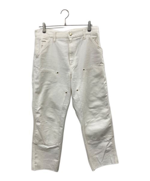 Carhartt WIP（カーハート）Carhartt WIP (カーハート) DOUBLE KNEE PANT ホワイト サイズ:W32×L32の古着・服飾アイテム