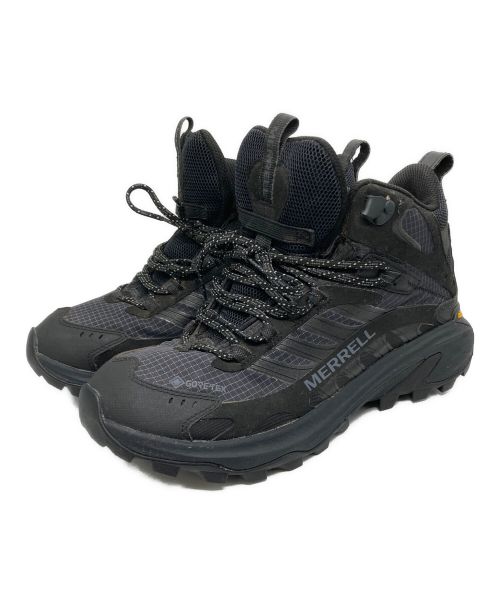 MERRELL（メレル）MERRELL (メレル) モアブスピード2ミッドゴアテックス ブラック サイズ:7.5の古着・服飾アイテム