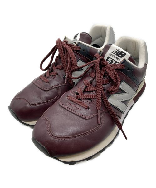 NEW BALANCE（ニューバランス）NEW BALANCE (ニューバランス) スニーカー ボルドー サイズ:27.5の古着・服飾アイテム