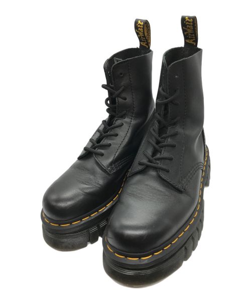 Dr.Martens（ドクターマーチン）Dr.Martens (ドクターマーチン) AUDRICK 8 ホール ブーツ ブラック サイズ:23の古着・服飾アイテム