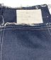 中古・古着 CAMIEL FORTGENS (カミエルフォートヘンス) NORMAL JEANS インディゴ サイズ:M：11000円