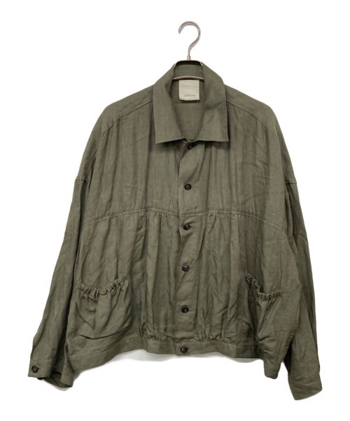 refomed（リフォメッド）refomed (リフォメッド) OLD MAN BLOUSE カーキ サイズ:3の古着・服飾アイテム