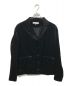 SASQUATCHfabrix.（サスクワッチファブリックス）の古着「CARDING VELVET SPORTS JACKET」｜ブラック