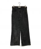 SASQUATCHfabrix.サスクワッチファブリックス）の古着「70-21 CORDUROY FLARE 5 POCKET PANTS」｜グレー