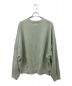 refomed (リフォメッド) PLASTERER SWEATER グリーン サイズ:Ｌ：10000円