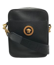 VERSACE（ヴェルサーチ）の古着「メドゥーサショルダーバッグ」｜ブラック