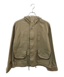 Name.（ネーム）の古着「40/1 COTTON RIPSTOP HOODED SHIRTS」｜ベージュ