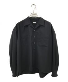 Name.（ネーム）の古着「VINTAGE WOOL SHORT SHIRT」｜ブラック