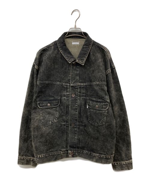 Name.（ネーム）Name. (ネーム) VINTAGE DENIM COWBOY JACKET グレー サイズ:2の古着・服飾アイテム